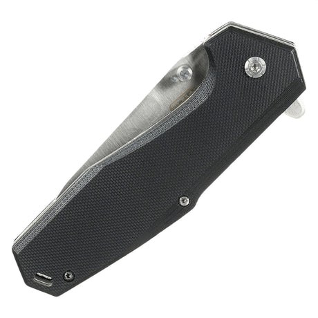 M-Tac Outdoor & Militär fällkniv - Type 5 med aluminiumhandtag och G10-komposit, ihopfälld vy.