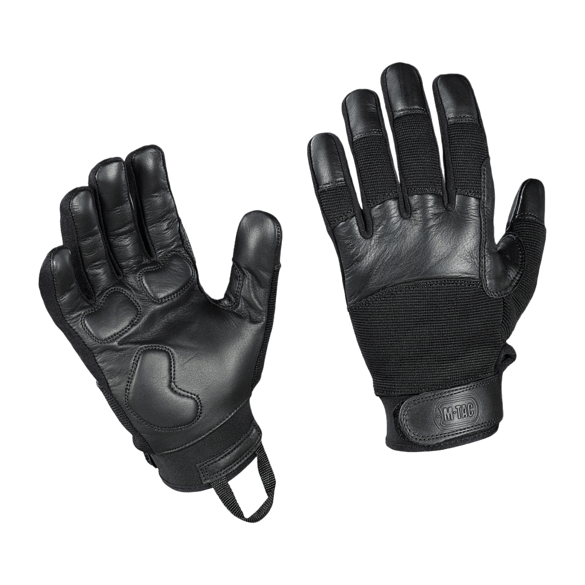 M-Tac Handsker Police Gen.2 taktiske handsker med polstrede håndflader og skridsikre indersider designet til politibrug.