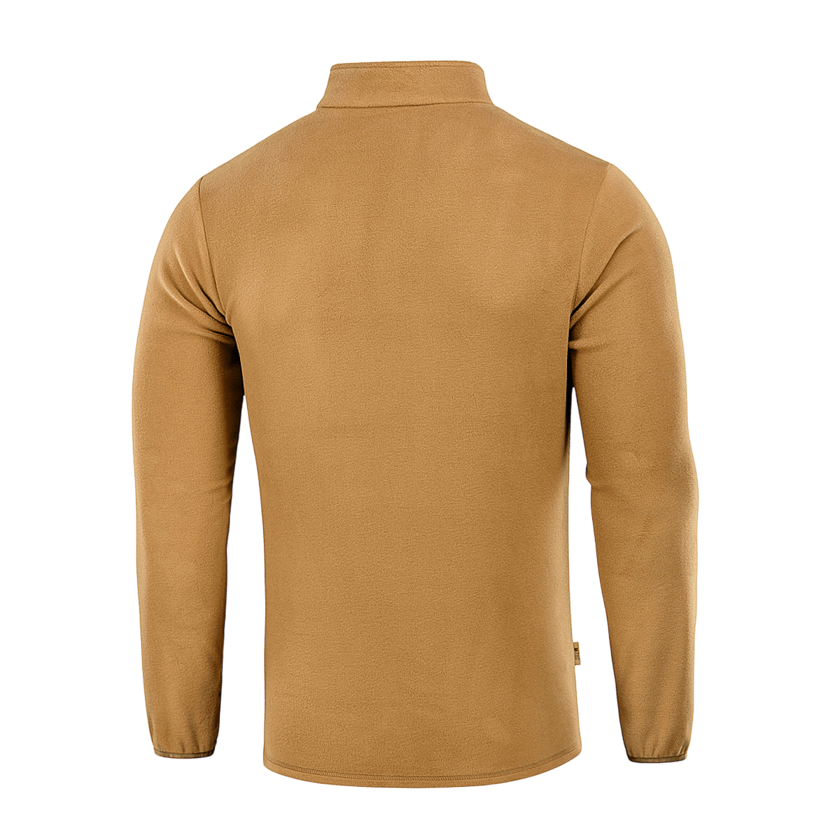 M-Tac Delta Polartec Fleecejakke i beige set bagfra, lavet af Polartec Micro Series-fleece, ideel til kolde dage.