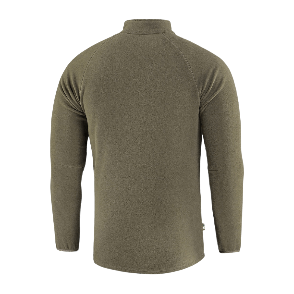 M-Tac Delta Polartec Raglan Jakke set bagfra i olivengrøn farve, lavet af 100% polyester Micro Series fleece.