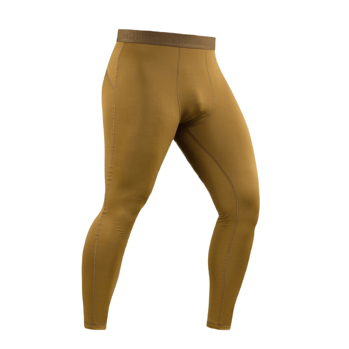 M-Tac Level I Polartec Thermal Bukser i brunt premium Power Dry materiale til vinterbaselayer, 100% polyester, anatomisk pasform