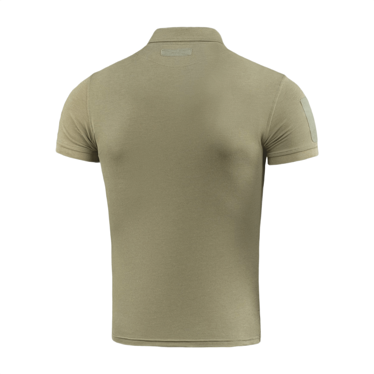 M-Tac Tactical Polo Shirt 65/35 i bomuld og polyester bagfra, optimal til politi og sikkerhedsarbejde, beige farve
