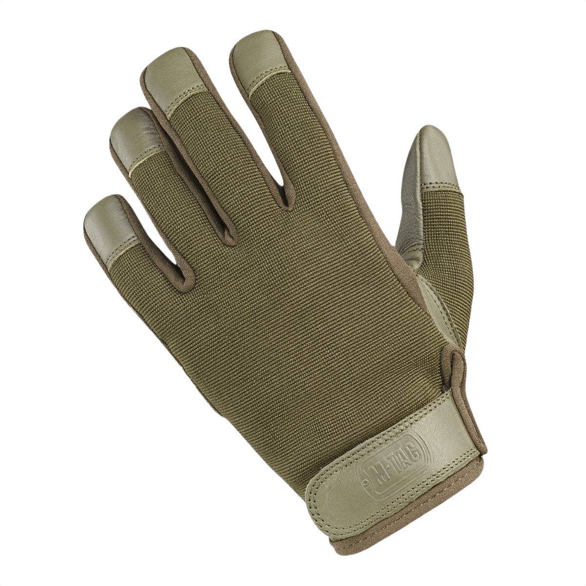 M-Tac Handsker Police i syntetiske materialer og læder med polstrede zoner og justerbar velcro til optimal bevægelsesfrihed.
