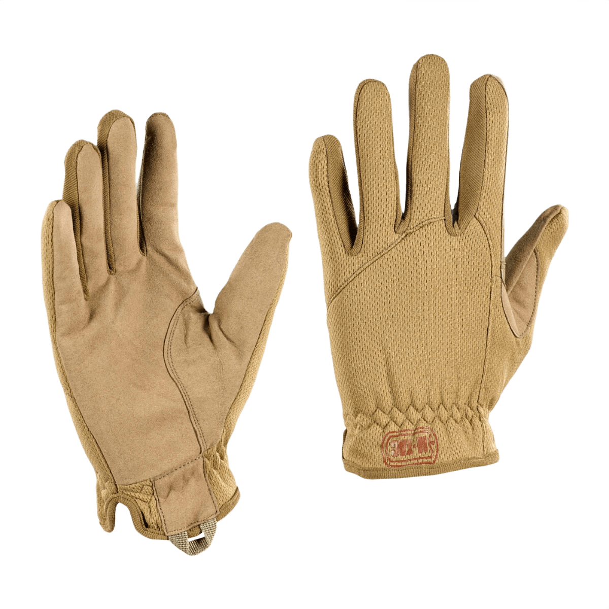 M-Tac Handsker Scout Tactical Mk.2 fremstillet af syntetisk læder med elastiske manchetter og mikrofiber for holdbarhed og fleksibilitet.