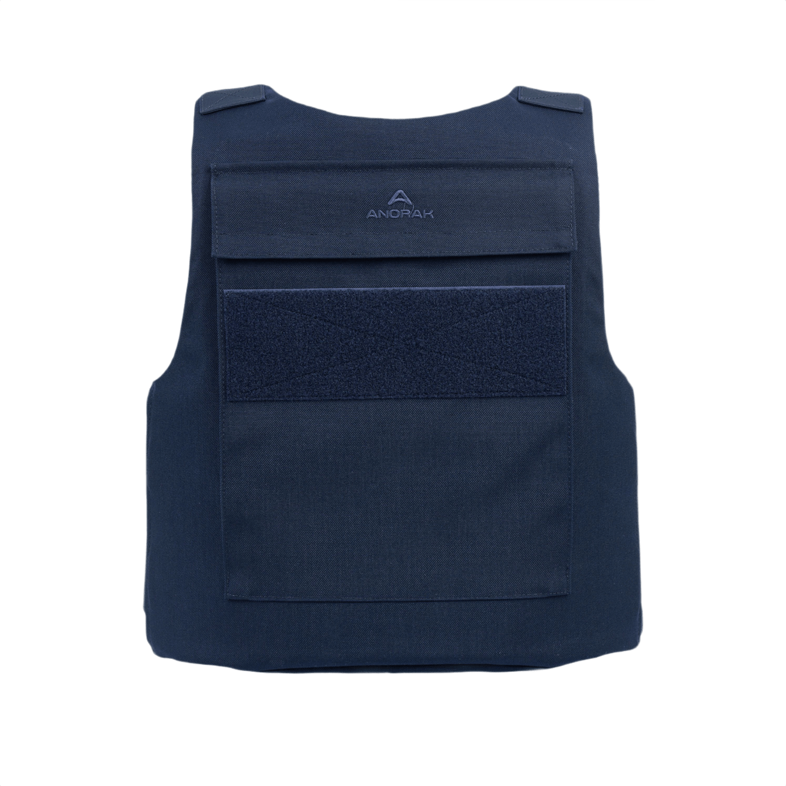 Anorak Rhodium® Duty I Stik & Skudsikker Vest, let og holdbar vest med level IIIA-beskyttelse i navy farve.