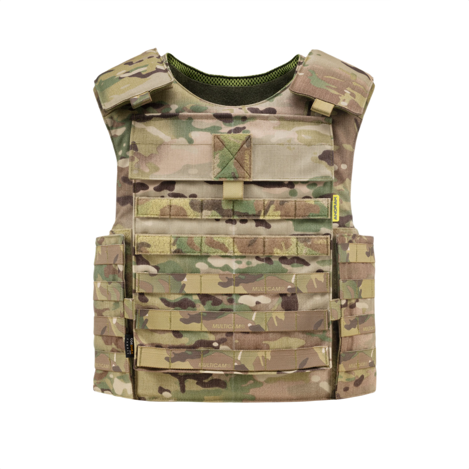 Anorak Titanium® Tactical II – fr.bk.sh. MultiCam® Stik- och Skottsäker Väst