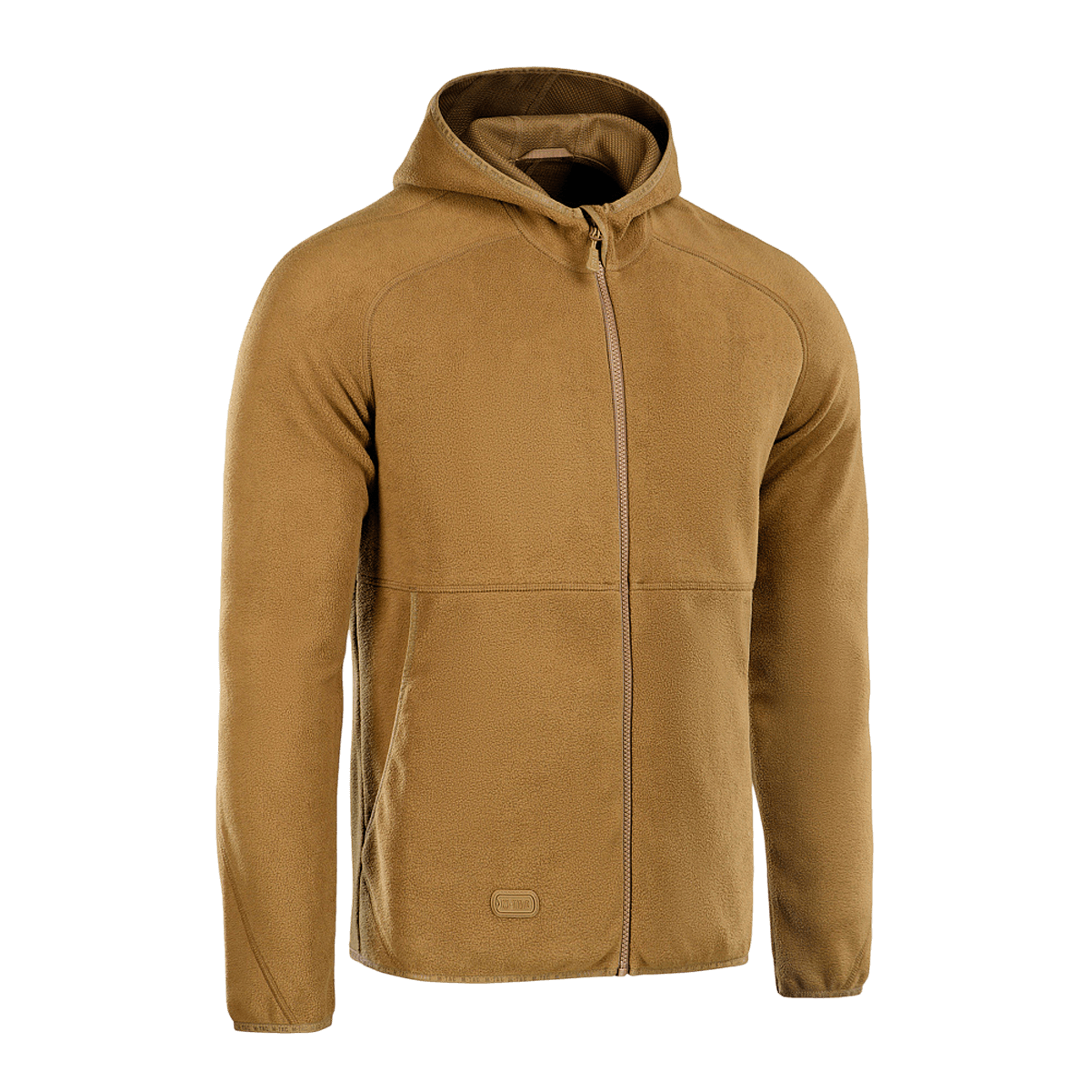 M-Tac Lite Microfleece Hættetrøje i brun farve. Let og funktionel hættetrøje af mikrofleece med elastisk bånd for komfort og bevægelsesfrihed.