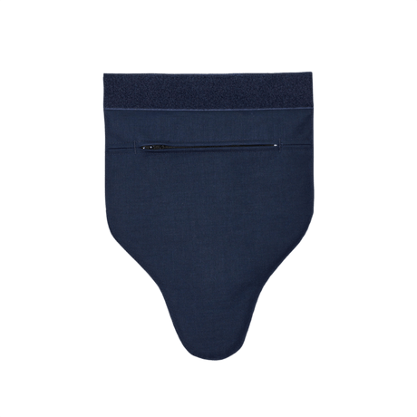 Anorak Niobium® Groin Protector I, mjukt multi-trussel pansar för ljumsken med hook-and-loop-fäste, tillverkat av UHMWPE och UD Aramid.