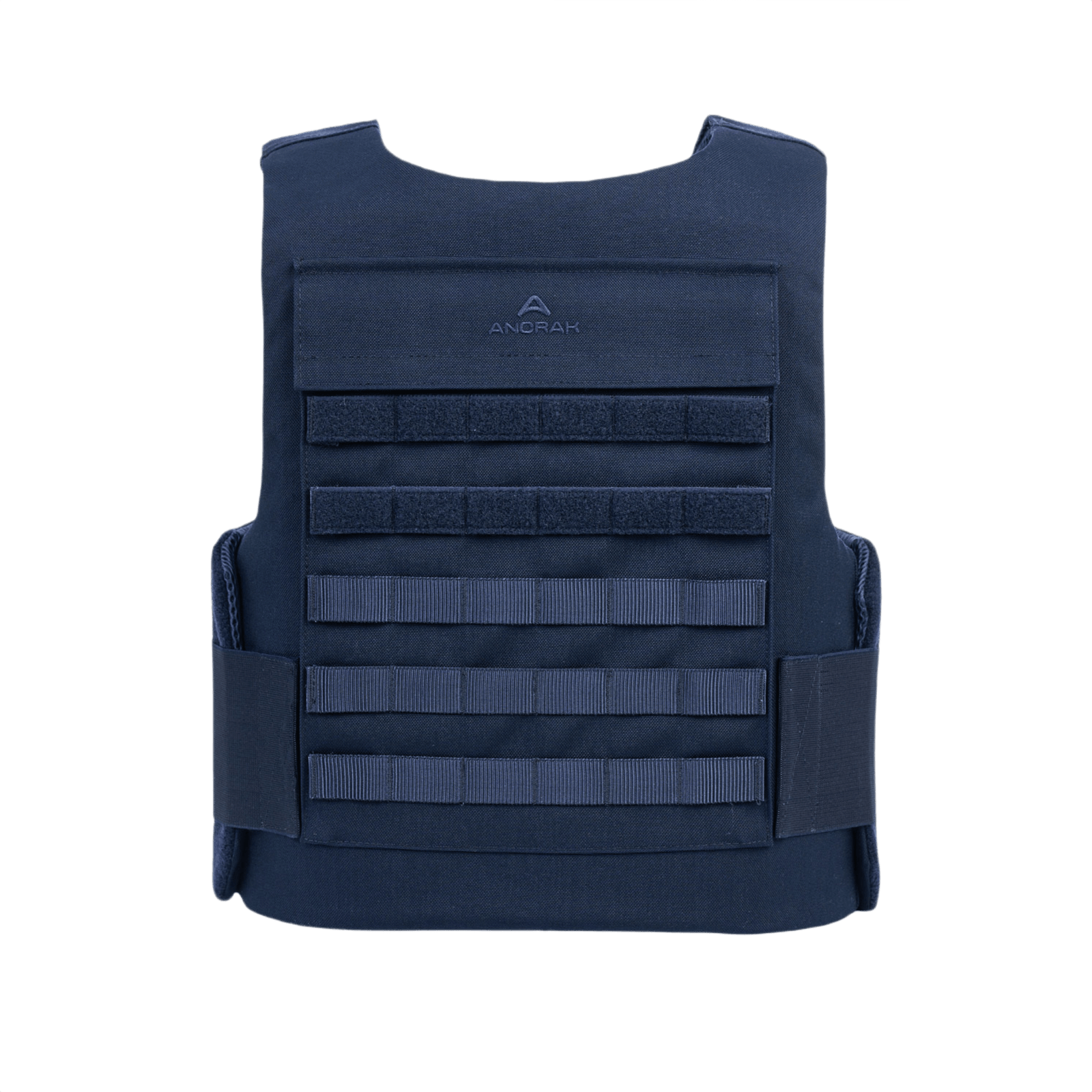 Anorak Duty III-M Cover med ergonomisk design og PALS-webbing til politibetjente og Kystvagten, ideel til funktionalitet og beskyttelse.