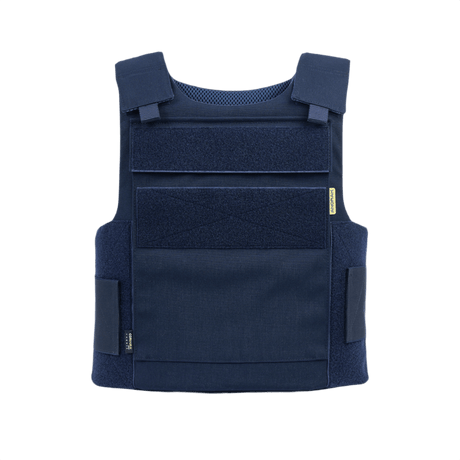 Anorak Rhodium® Duty III Stik & Skudsikker Vest med level IIIA-beskyttelse mod skarpe våben, designet til holdbar og komfortabel brug.