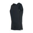 Anorak Rhodium® Undershirt I skjult beskyttelsesvest, niveau IIIA NIJ 0101.06, sort design, modstandsdygtig mod knive og skarpe genstande.