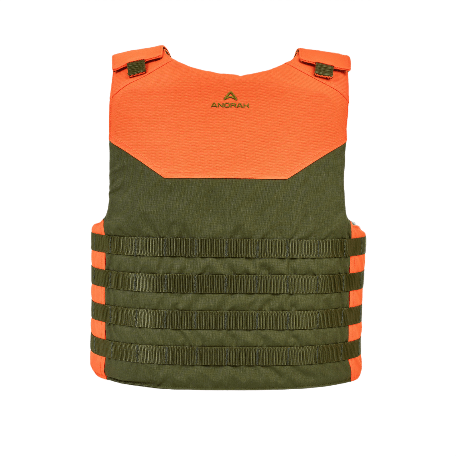 Anorak Titanium® Shield I Stik & Skudsikker Vest i orange og grøn farve