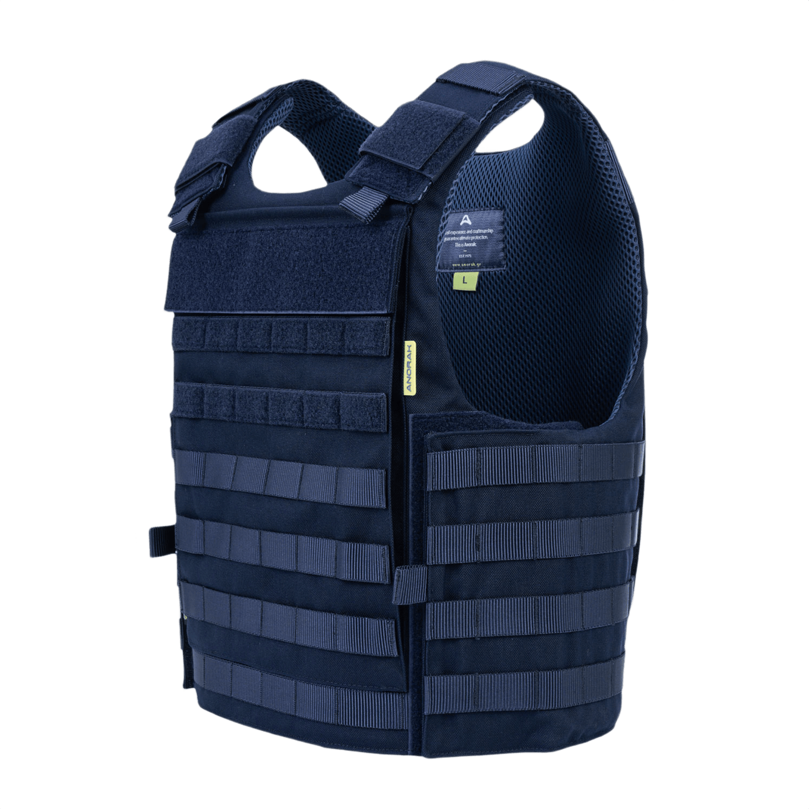 Anorak Titanium® Tactical III Stik og Skudsikker Vest - Niveau IIIA-beskyttelse med UHMWPE og UD ARAMID-materialer