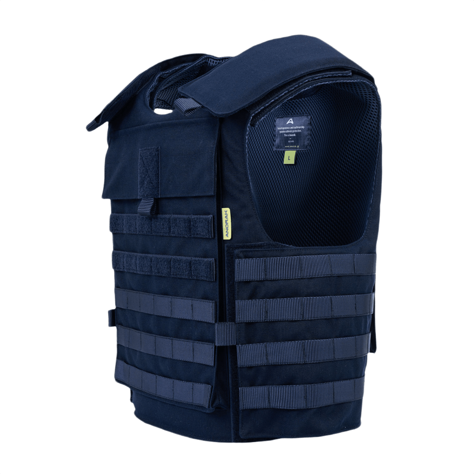 Anorak Titanium® Tactical II – fr.bk.sh. Stik & Skudsikker Vest med Level IIIA-beskyttelse og justerbart design til specialstyrker.