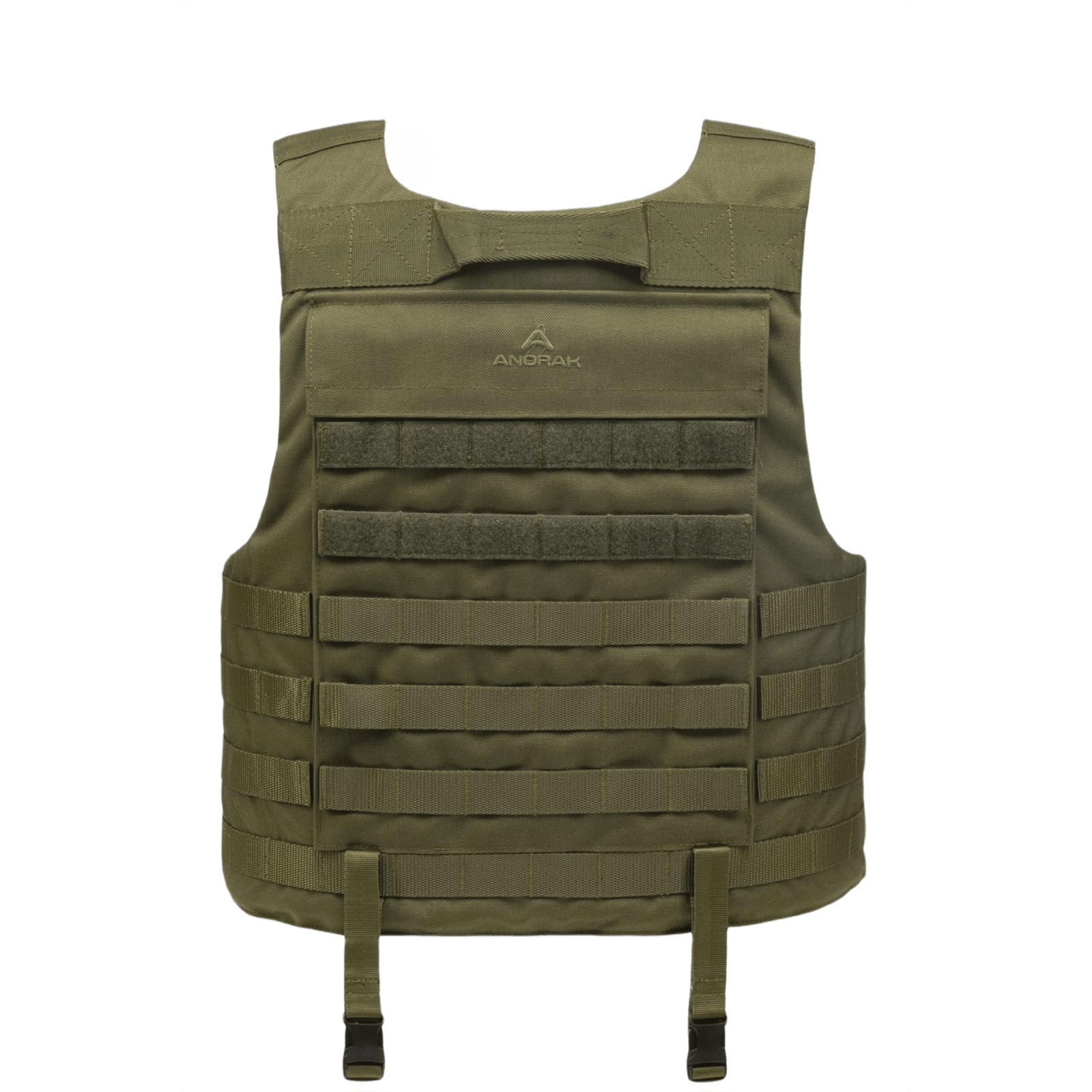 Anorak Chromium® Tactical I Skudsikker Vest, letvægtsbeskyttelse i CORDURA® med antibakterielle egenskaber, ideal til politi og forsvar.
