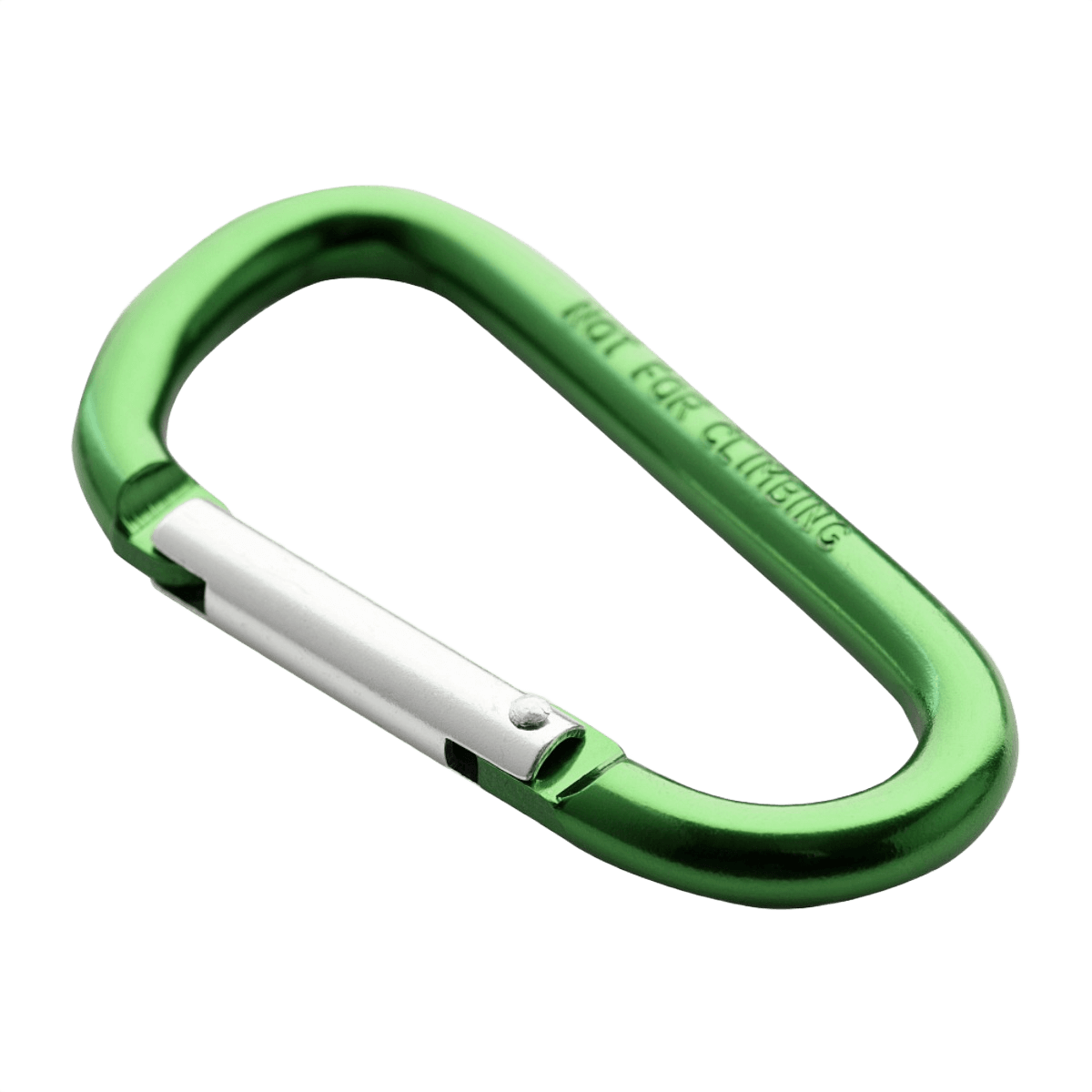 M-Tac Karabinhage 8 cm i robust aluminium til fastgørelse af udstyr på vest, bælte eller rygsæk. Let og holdbar.