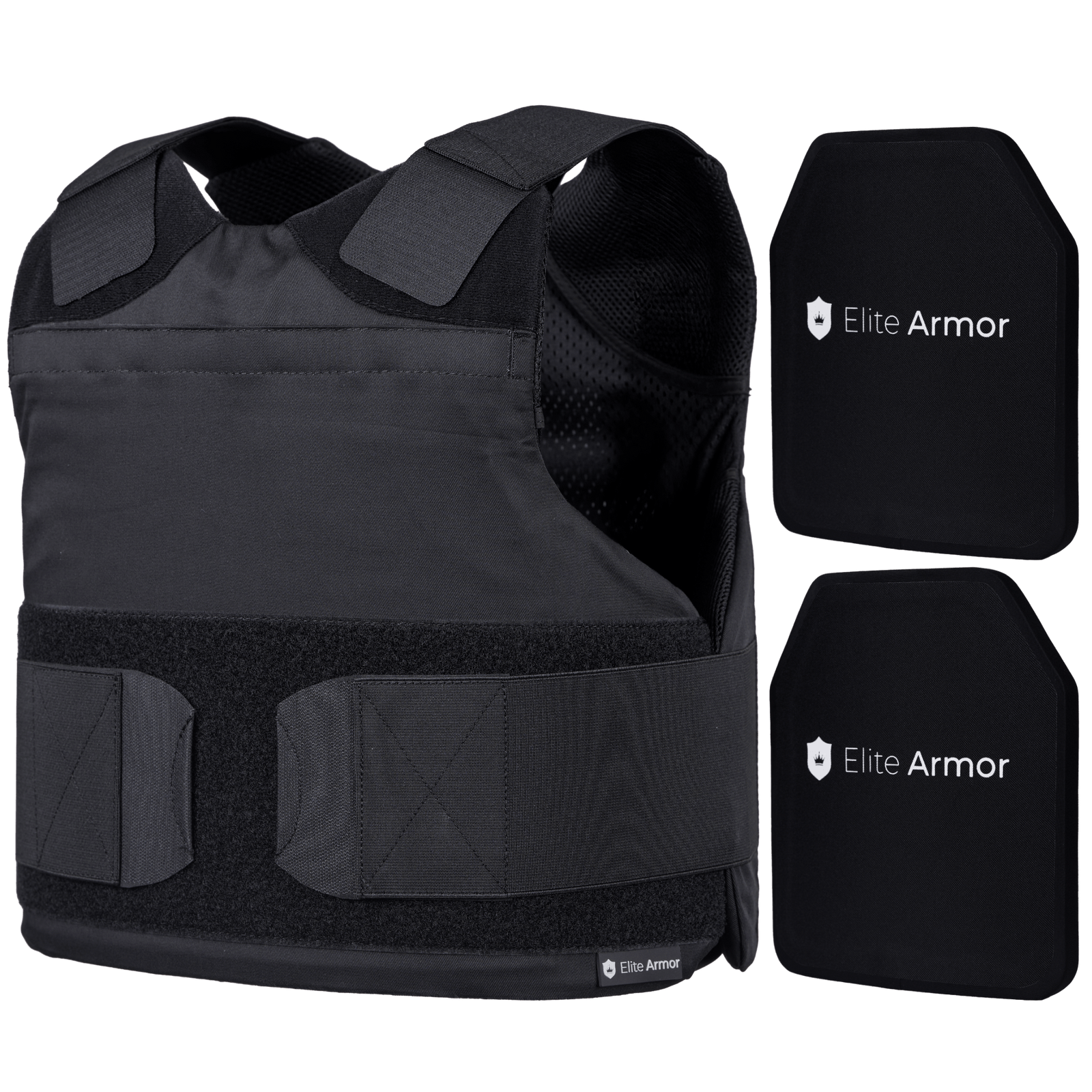 Elite Armor impact bundle vest med to traumeplader