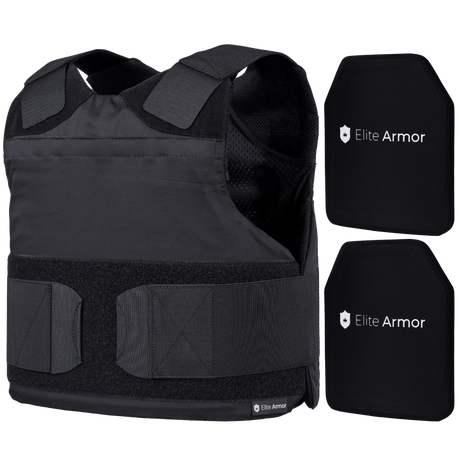 EA Impact NIJ Level IV Bundle — Skudsikker Vest — forfra, vinkel, bundle