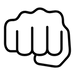 Carbon knogskydd