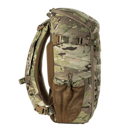 M-Tac Rygsäck Gen. II Elite – Small med NIJ-certifiering, koffertöppning, camouflage och elastiska mesh-fickor, galleri position 1.