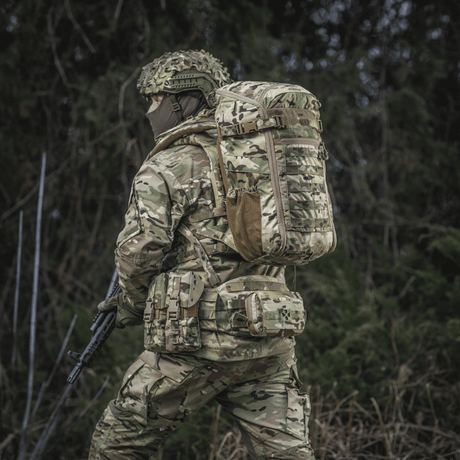 M-Tac Rygsäck Gen. II Elite – Small i multicam med NIJ-certifiering, koffertöppning, elastiska mesh-fickor och slitstarkt material, galleri position 1.