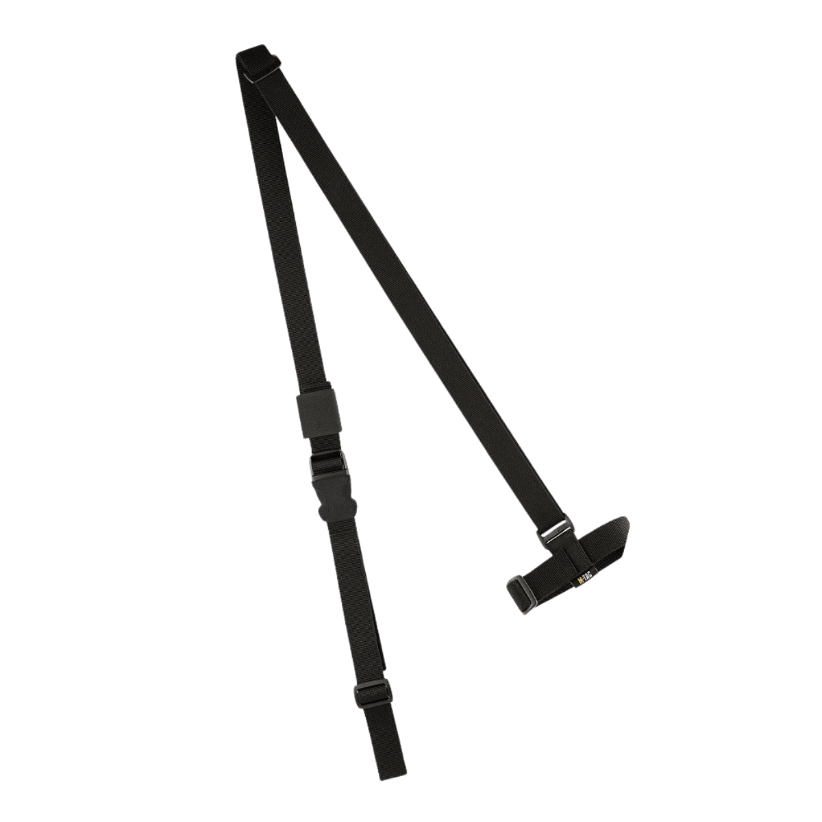 M-Tac Våbenbælte med Tre Punkter, ideelt til patruljering og taktiske opgaver i urbane miljøer med høj holdbarhed.