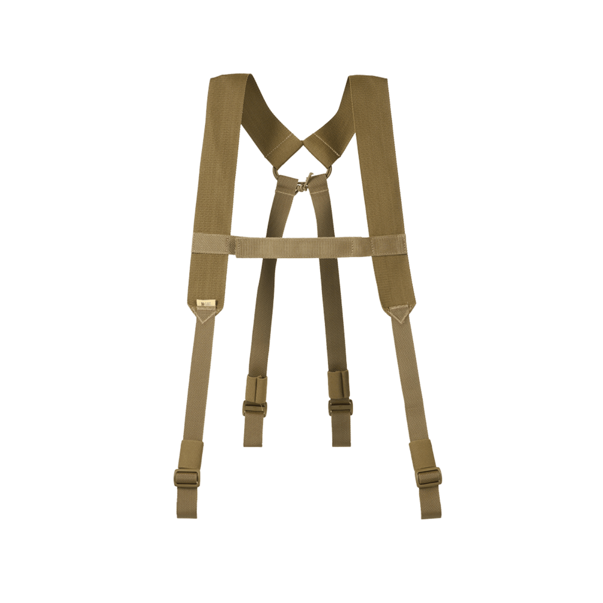 M-Tac Skulderstropper til taktisk bælte Elite i MIL-SPEC webbing til komfortabel bæltebrug, justerbar med spænder, fire monteringspunkter.