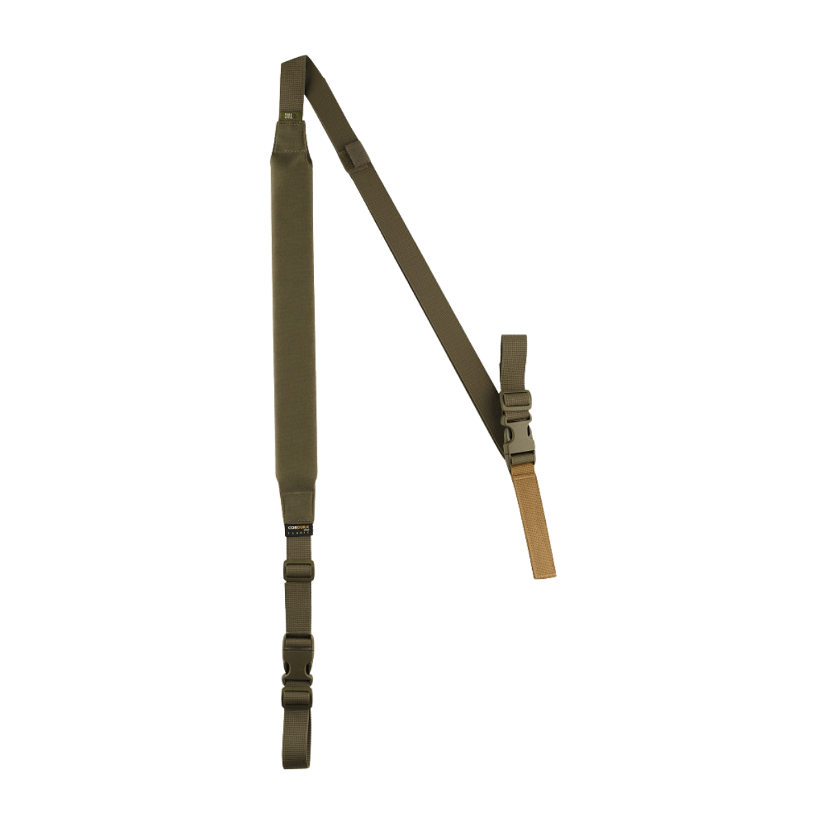 M-Tac Våbenbælte med To Punkter med Woojin Plastic® spænder til hårdt brug under krævende forhold, ideel til udendørs aktiviteter.