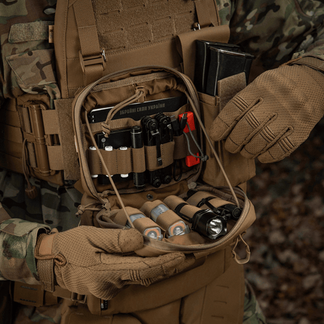 M-Tac organizer pouch Elite i robust material med NIJ-certifiering för taktisk förvaring av första hjälpen och EDC, galleri position 1.