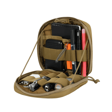M-Tac organizer pouch Elite i slitstarkt material med NIJ-certifiering för taktisk förvaring av första hjälpen och EDC, galleri position 1.