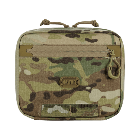 M-Tac organizer pouch Elite i slitstarkt multicam-material med NIJ-certifiering för taktisk förvaring av första hjälpen och EDC, galleri position 1.