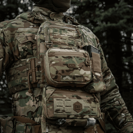 M-Tac organizer pouch Elite i multicam-material med NIJ-certifiering för taktisk förvaring av EDC och första hjälpen, galleri position 1.