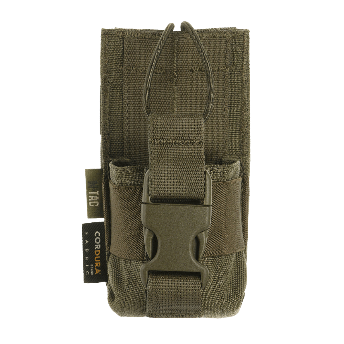 M-Tac Radio Pouch Motorola 4400/4800 i robust design med MOLLE-system, nem adgang til betjeninger. Farve: khaki. Materiale: Cordura.