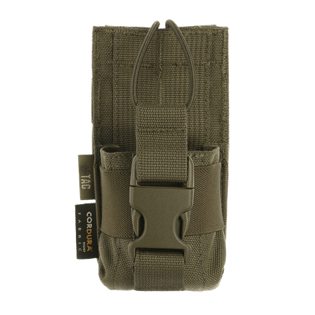 M-Tac Radio Pouch Motorola 4400/4800 i hållbart Cordura-nylon med öppen åtkomst till PTT-knapp, mikrofon och NIJ-certifiering, galleri position 1.