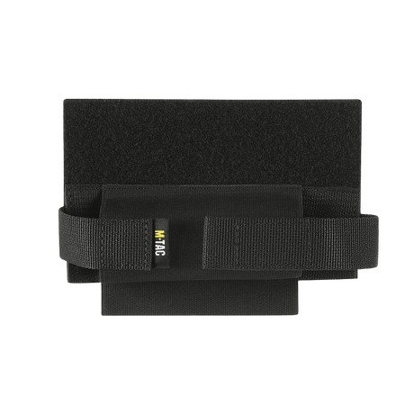 M-Tac Elastisk Tourniquet Holder Gen. III i sort Cordura 500D med elastisk rem til sikker fastgørelse, NIJ-certificeret, galleri position 1.