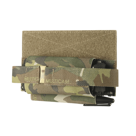 M-Tac Elastisk Tourniquet Holder Gen. III i camouflage Cordura 500D med elastisk fastgørelse, NIJ-certificeret, galleri position 1.