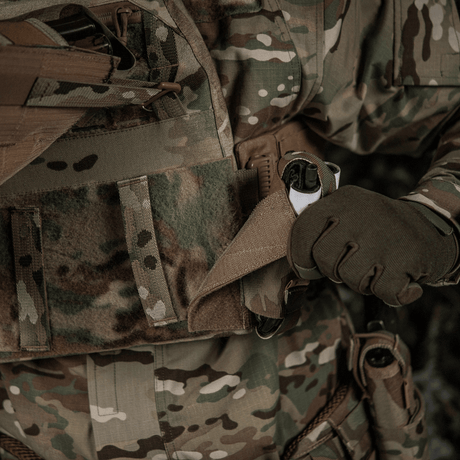 M-Tac Elastisk Tourniquet Holder Gen. III i multicam Cordura 500D med elastisk lukning og NIJ-certificering, galleri position 1.