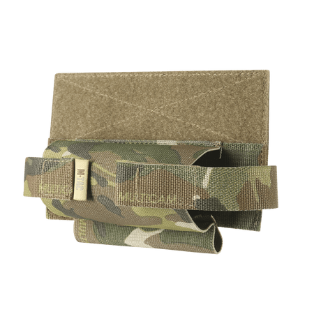 M-Tac Elastisk Tourniquet Holder Gen. III i camouflage Cordura 500D med elastisk lukning, NIJ-certificeret, galleri position 1.