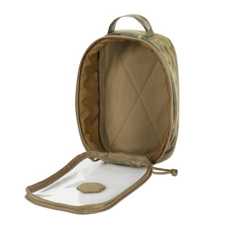 M-Tac Utility Organizer Transparent Elite Small Gen. II med multicam, genomskinligt frontpanel, hållbart material och NIJ-certifiering, galleri position 1.