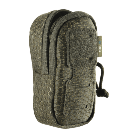 M-Tac PC Utility Taske Elite Hex i olivgrön med hexagonalt mönster, slitstarkt material och MOLLE-kompatibel, galleri position 1.