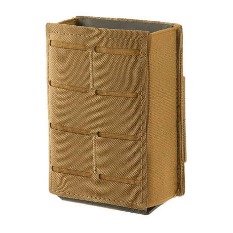 M-Tac magasinficka med resår (10 cm) Laser Cut i coyote, robust material med Kydexinsats och MOLLE-kompatibel montering, galleri position 1.