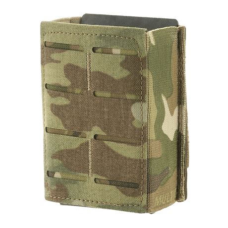 M-Tac magasinficka med resår (10 cm) Laser Cut i kamouflagemönster med Kydexinsats och MOLLE-kompatibel montering, galleri position 1.
