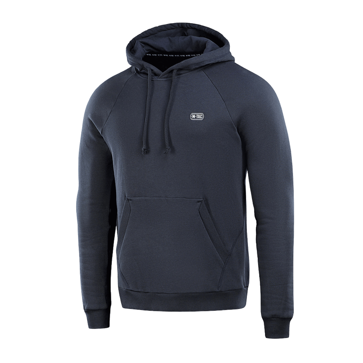 M-Tac Hættetrøje Cotton Raglan i mørkeblåt design med raglanærmer for behagelig og stilfuld pasform