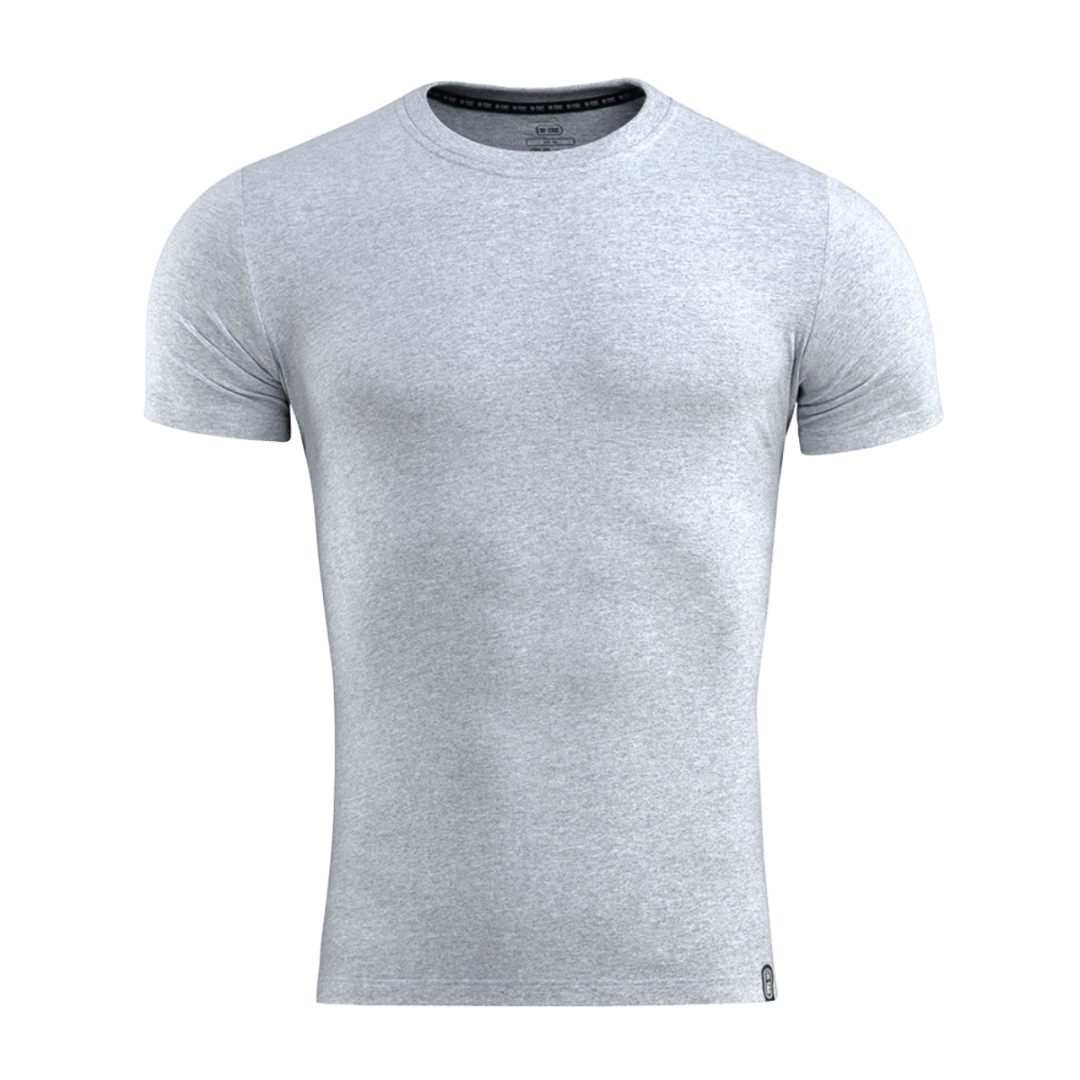 M-Tac T-Shirt 93/7 Summer i lysegrå farve, let og komfortabel, perfekt til sommerbrug, åndbart og elastisk materiale.