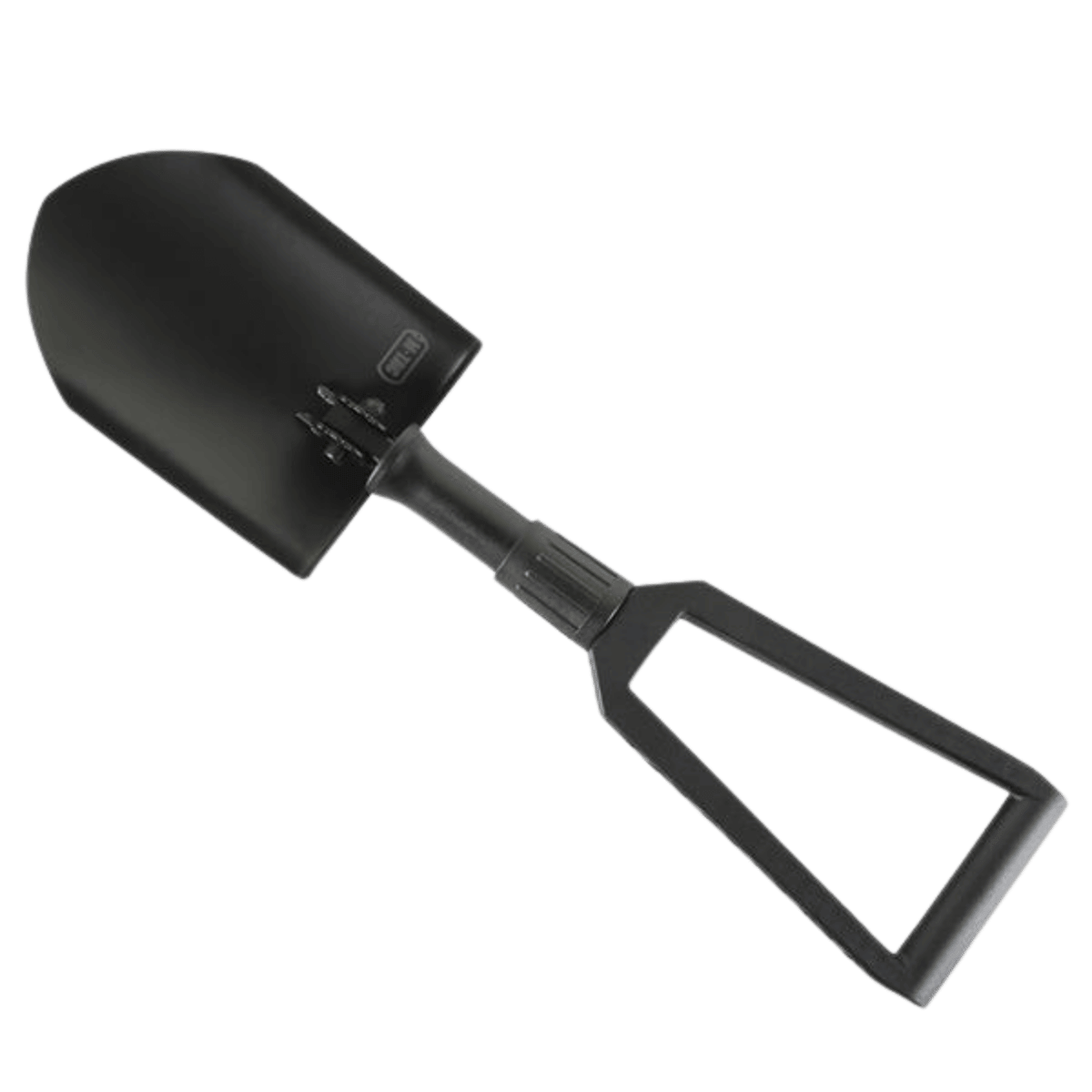 M-Tac Sammenklappelig Skovl med Etui til camping og outdoor med foldbart design for nem transport og alsidig brug som spade og hakke.