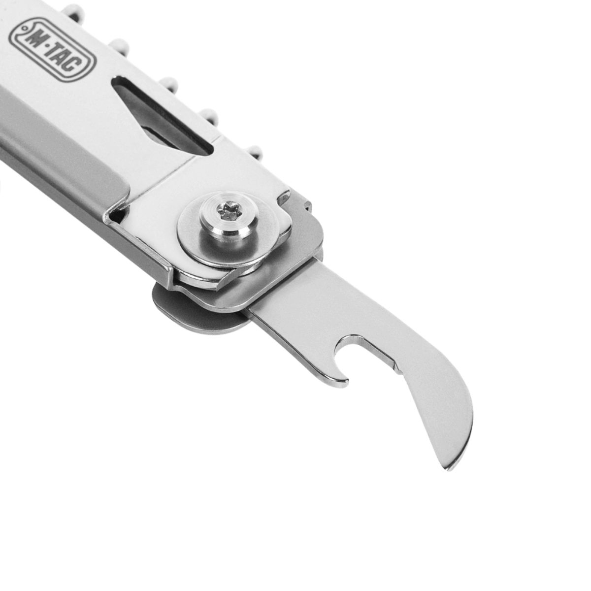 M-Tac Spork Bestiksæt med Karabinhage med flaskeåbner, praktisk til camping og vandreture.