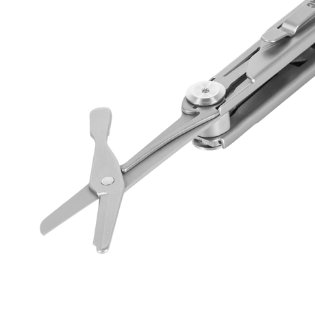 M-Tac Type 3 Foldekniv (5-i-1) Rostfritt stål med sax, designad för hållbarhet och mångsidighet i dagligt bruk och friluftsäventyr.