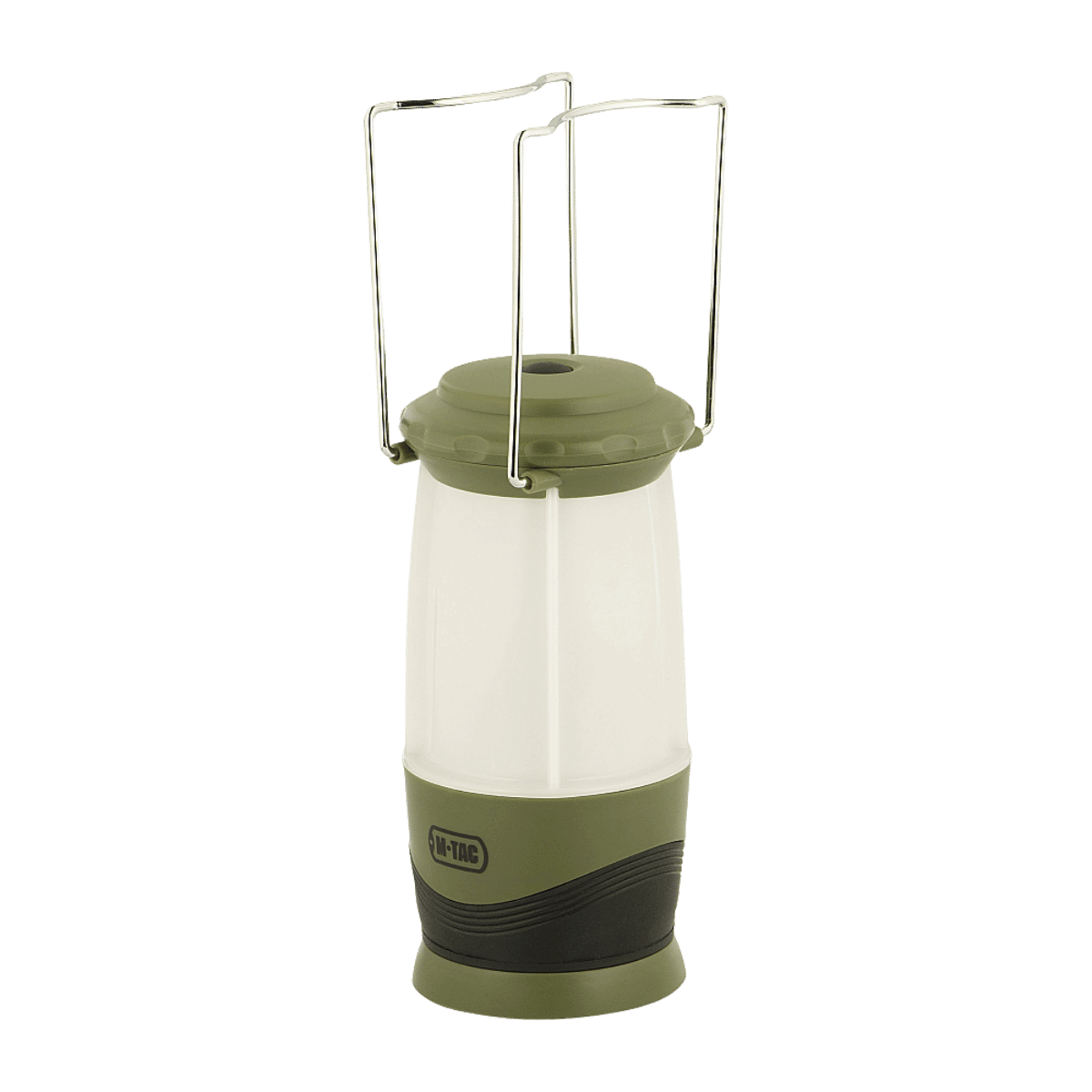 M-Tac Outdoorlampe Mat - Klassisk LED Belysning i gammeldags design med mælkehvid lysdiffuser, velegnet til camping, jagt og fiskeri.