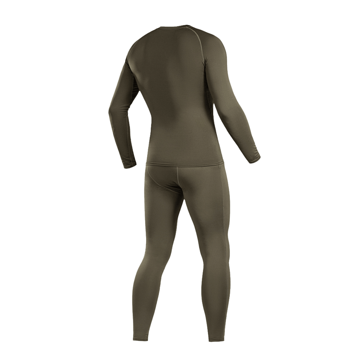 M-Tac ThermoLine Termoundertøj set bagfra, optimal til fysisk aktivitet og kulde, med fremragende termoregulering og åndbarhed.