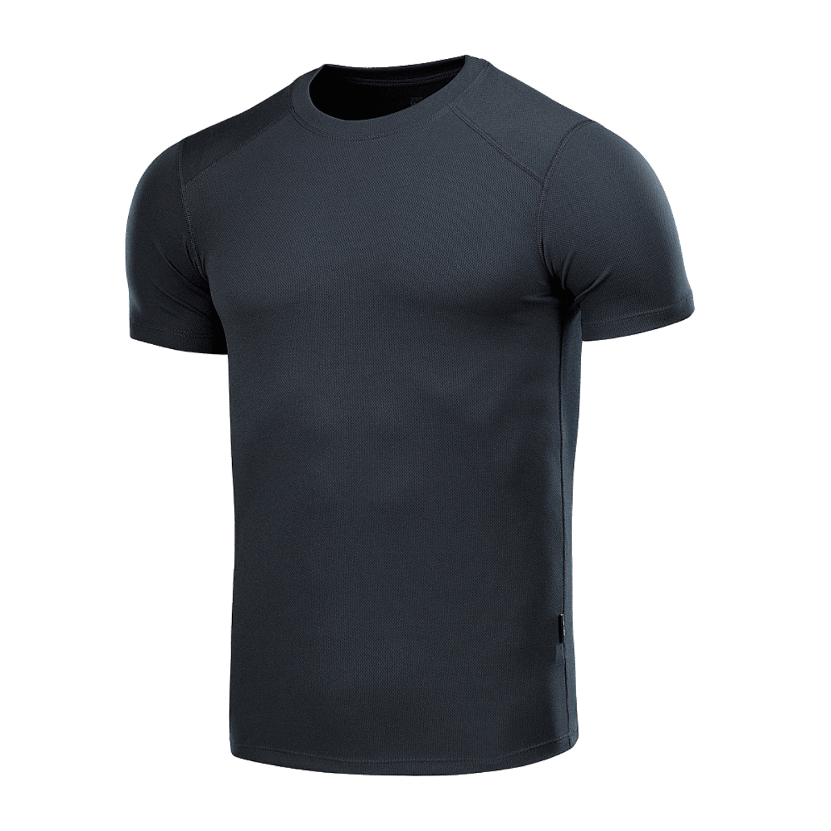 M-Tac Sweat-Wicking T-Shirt Gen.II i sort, letvægts polyester, designet til komfort, åndbarhed og hurtig tørring til aktiv livsstil.